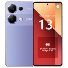 SMARTPHONE XIAOMI REDMI NOTE 13 PRO 4G 12GB 512GB LAVANDER PURPLE· (Espera 4 dias)